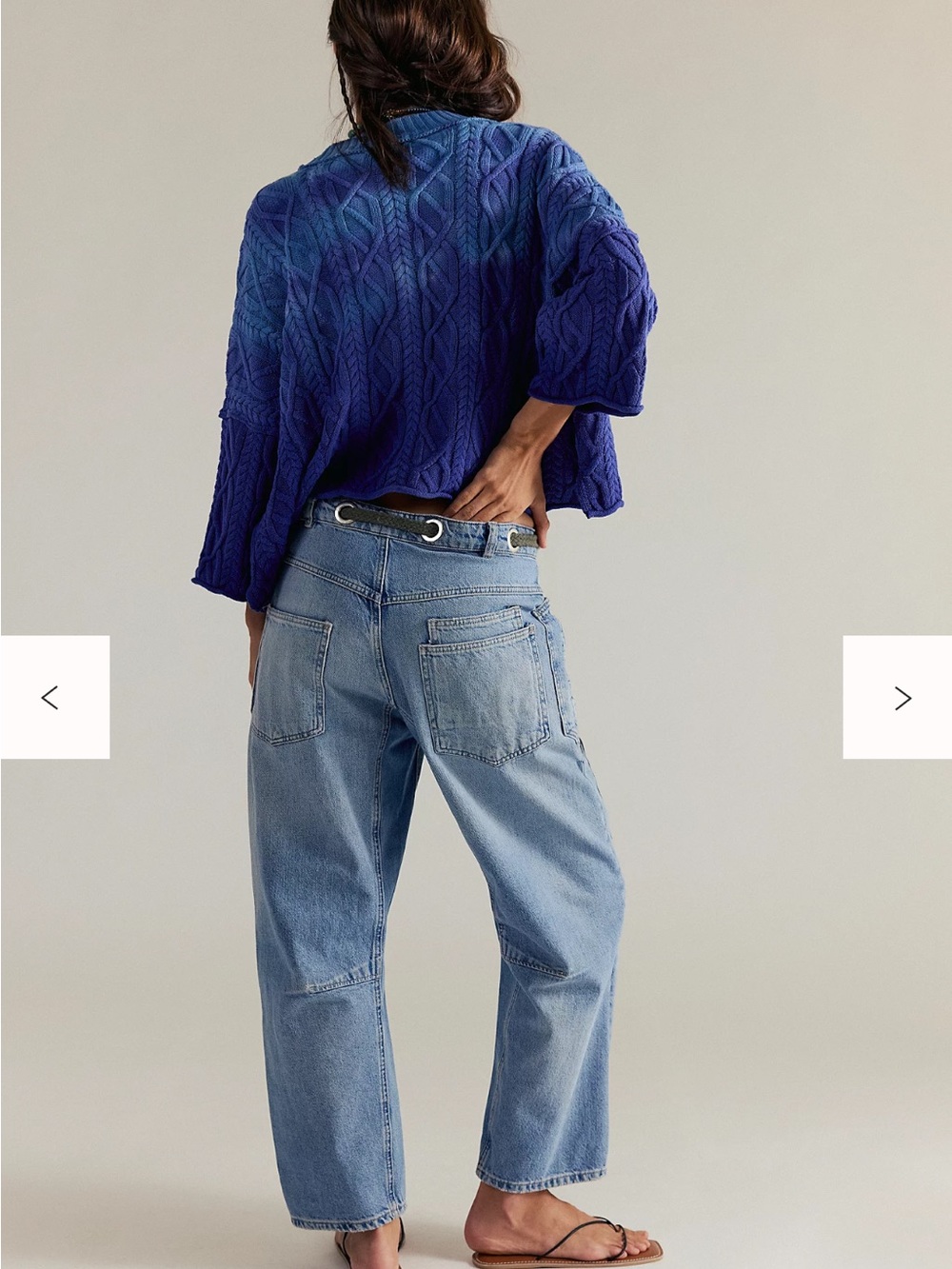 We the Free Moxie barrel leg jeans - Picture 3 of 10